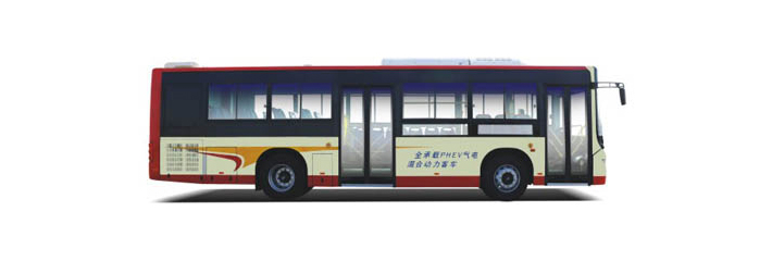 حافلة هجينة بالكهرباء والغاز الطبيعي (6 AMT)، 10\ 12 متر